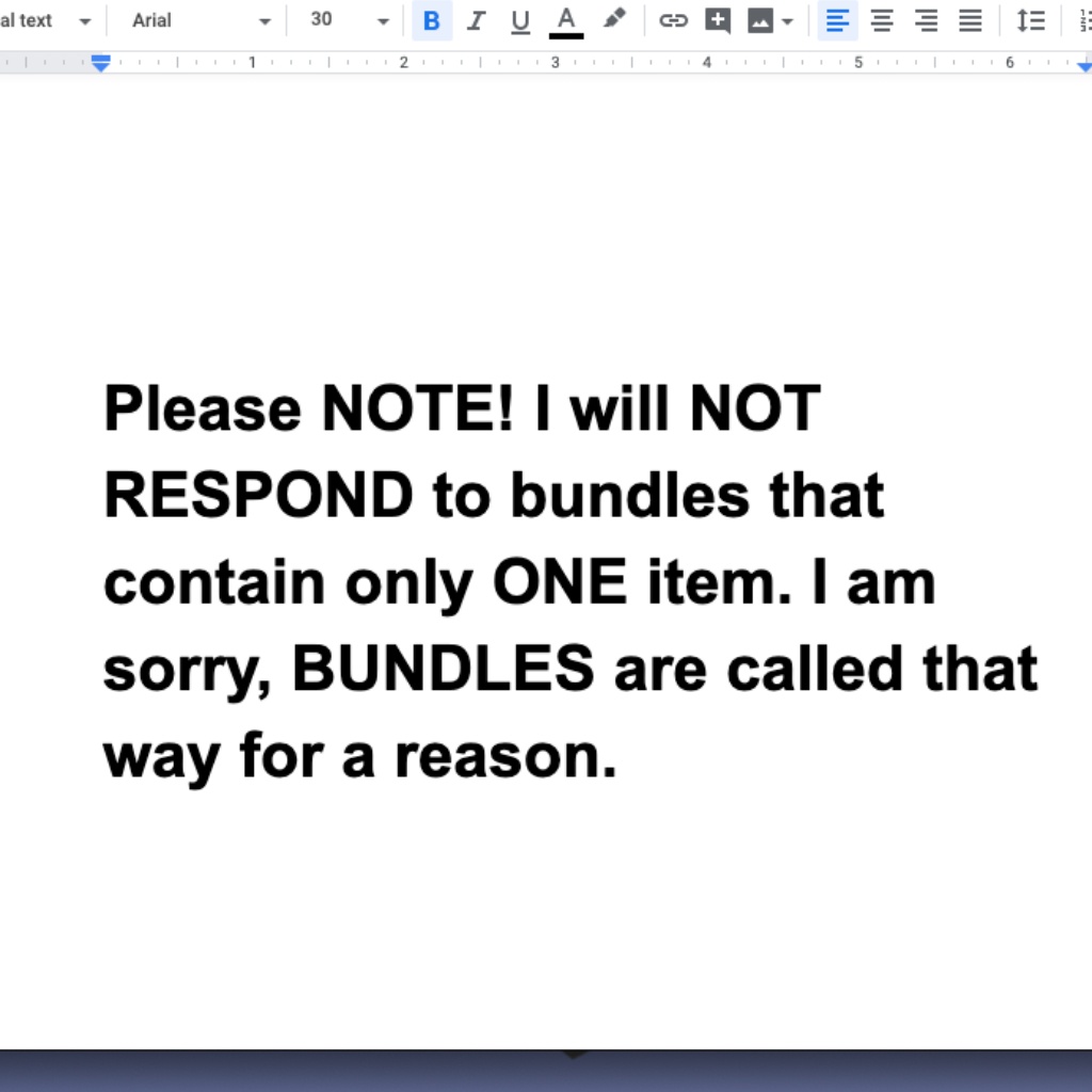 Bundle Rules